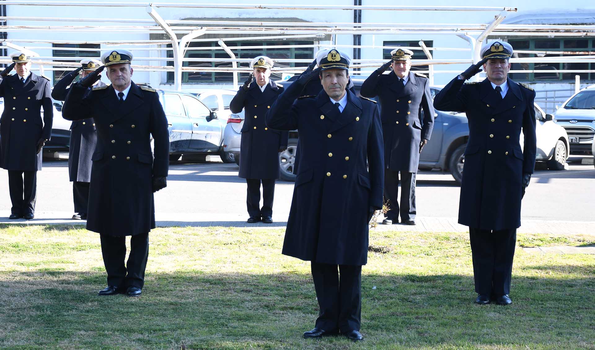 Fue durante una ceremonia presidida por el Director de Sanidad de la Armada, Capitán de Navío Crisanto Diego González.